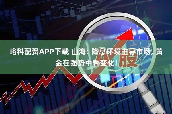 峪科配资APP下载 山海: 降息环境主导市场, 黄金在强势中看变化!